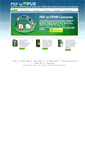 Mobile Screenshot of pdf-to-epub.com